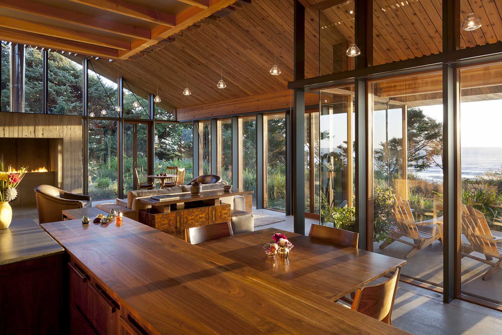 Cannon Beach — interior view