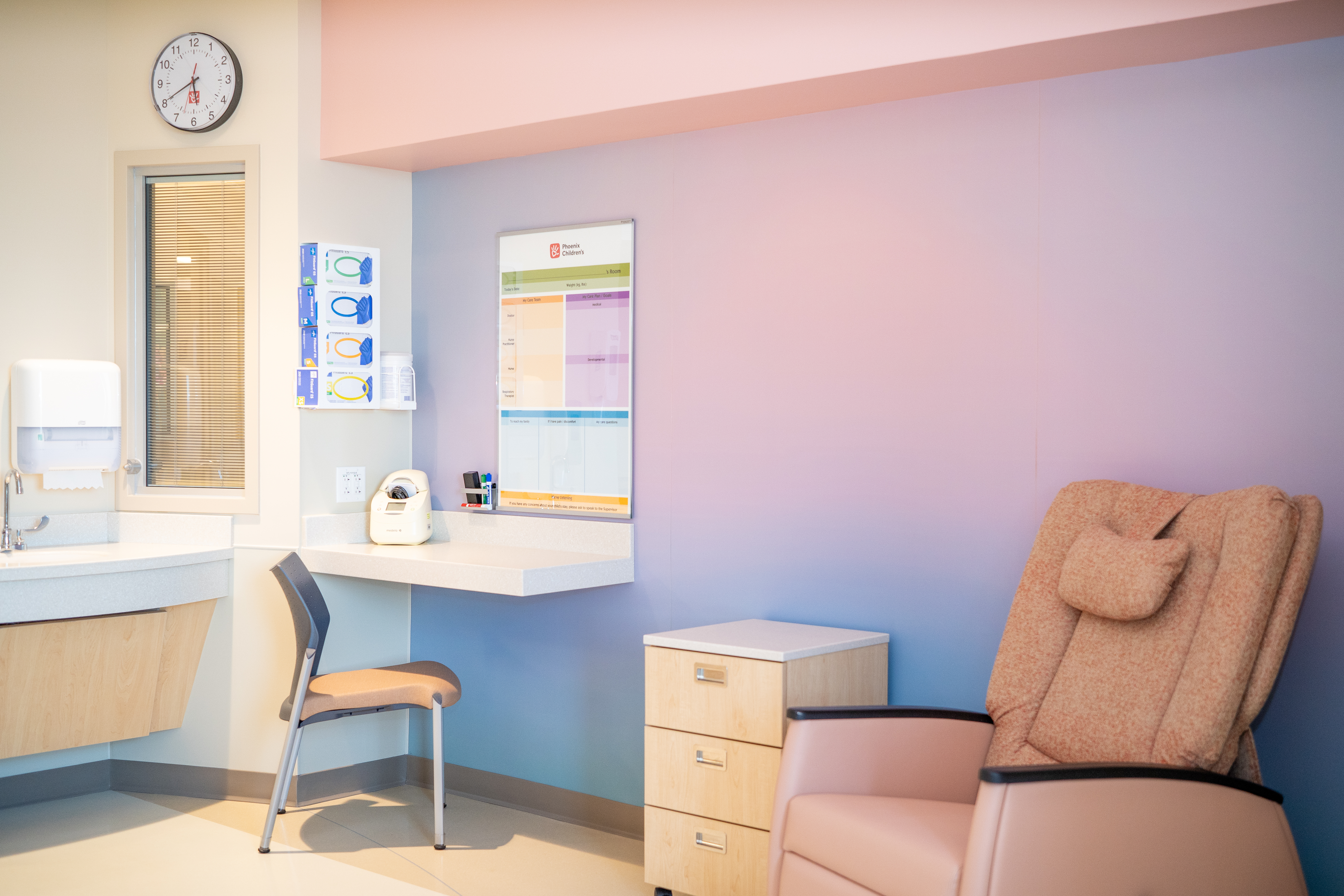 Phoenix Children's Hospital NICU — detail view