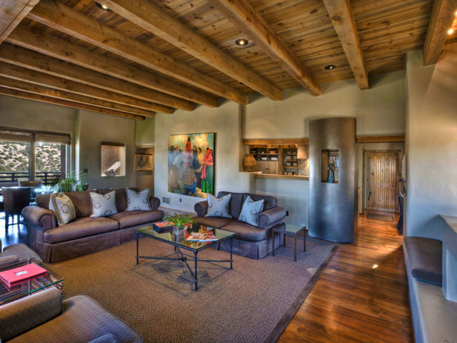 Santa Fe residence — interior view