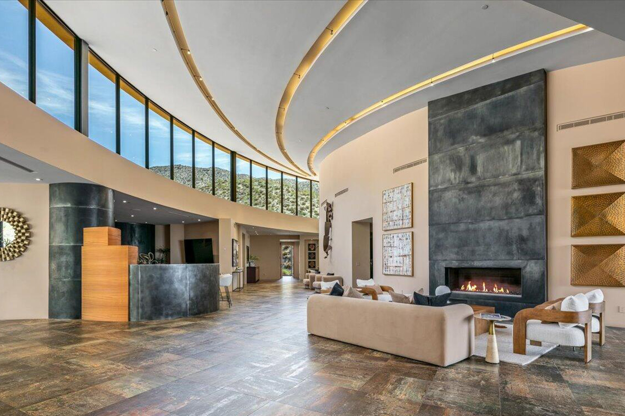 Scottsdale Desert Mountain Home — interior view